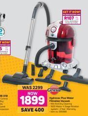 Game Genesis Hydrovac Plus Water Filtration Vacuum offer