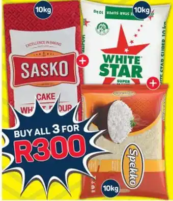 Pick n Pay SaskoWheat Flour/White Star/Spekko offer