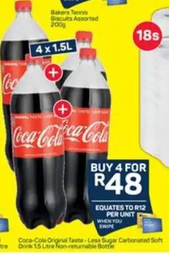 Pick n Pay Coca-Cola 4x1.5L offer