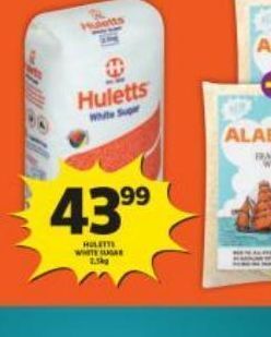 Shoprite Huletts sugar offer