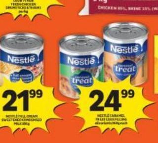Shoprite Nestlé caramel treat offer