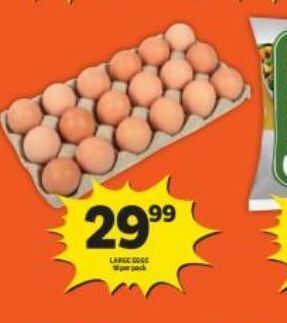 Shoprite Eggs offer