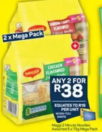 Pick n Pay Maggi 2 Minute Noodles offer