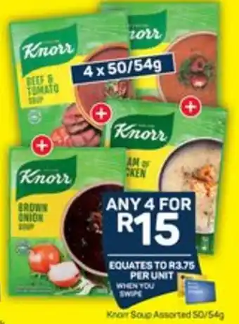 Pick n Pay Knorr Soup Assorted offer