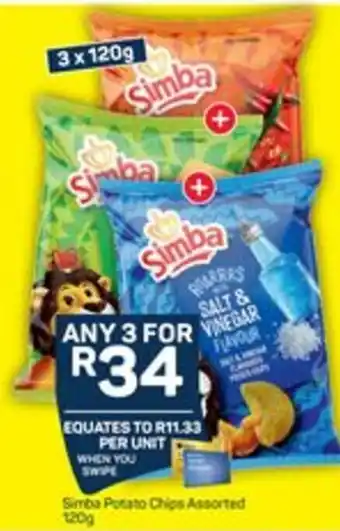 Pick n Pay Simba Potato Chics Assorted offer