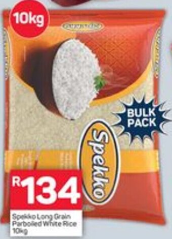 Pick n Pay Spekko Long Grain Parboiled White Rice 10Kg offer