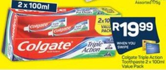 Pick n Pay Colgate Triple Action Toothpaste offer