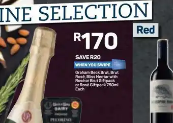 Pick n Pay Hypermarket Graham beck sparkling wine offer