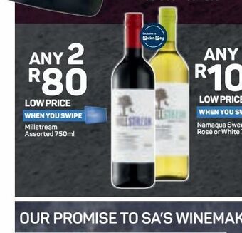 Pick n Pay Hypermarket Millstream wine 2 offer