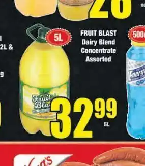 Boxer Fruit blast fruit concentrate offer