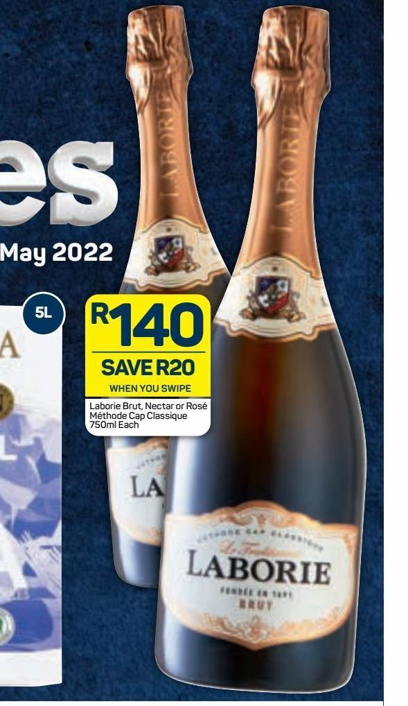 Laborie sparkling wine offer at Pick n Pay Liquor