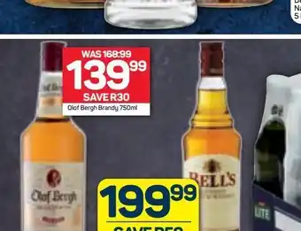 Pick n Pay Olof bergh brandy offer