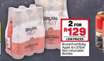 Brutal fruit ruby apple
