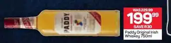 Paddy whiskey
