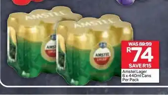 Pick n Pay Liquor Amstel beer offer