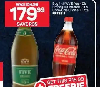 Pick n Pay Kwv brandy offer