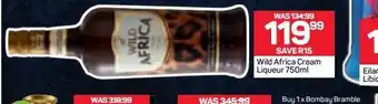 Pick n Pay Wild africa liqueur offer