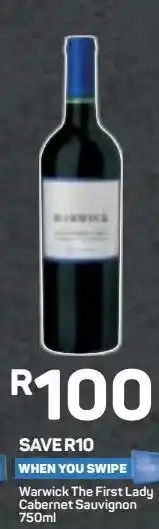 Pick n Pay Warwick red wine offer