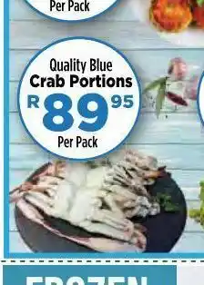Food Lover's Market Crabs offer