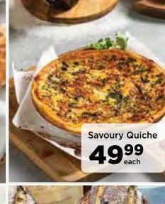 Food Lover's Market Quiche offer