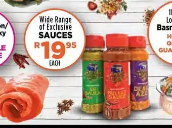 Food Lover's Market Wide range sauces offer