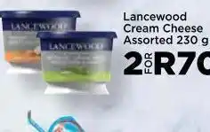 Food Lover's Market Lancewood cream cheese 2 offer