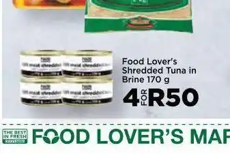 Food Lover's Market Food lover's market tuna in sunflower oil 4 offer