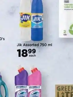 Food Lover's Market Jik bleach offer