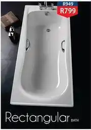 K Carrim Rectangular Bath offer