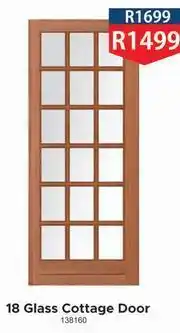 K Carrim 18 Glass Cottage Door offer