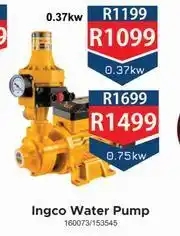 K Carrim Ingco Water Pump 0.75kw offer