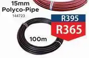 K Carrim 15mm Polyco-Pipe 100m (Black) offer