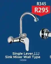 K Carrim Single Lever JJJ Sink Mixer (Wall Type) offer