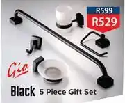 K Carrim Gio Black 5 Piece Gift Set offer