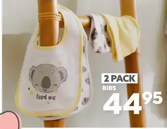 Ackermans 2 pack bibs offer