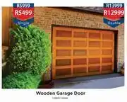 K Carrim Wooden Garage Door Double offer