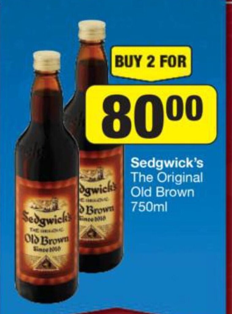 sedgwick-s-the-original-old-brown-750-ml-offer-at-spar-tops