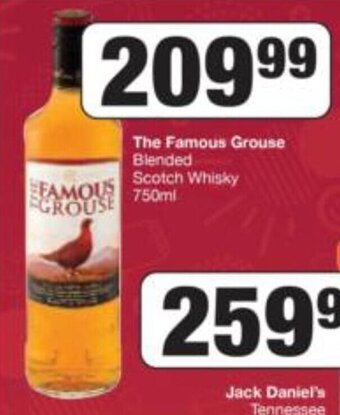 The Famous Grouse Blended Scotch Whisky 750 ml