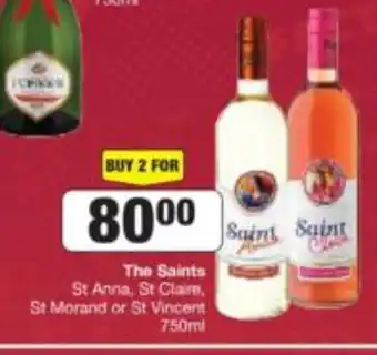 Spar Tops The Saints St Anna, St Claire, St Morand or St Vincent 750 ml offer