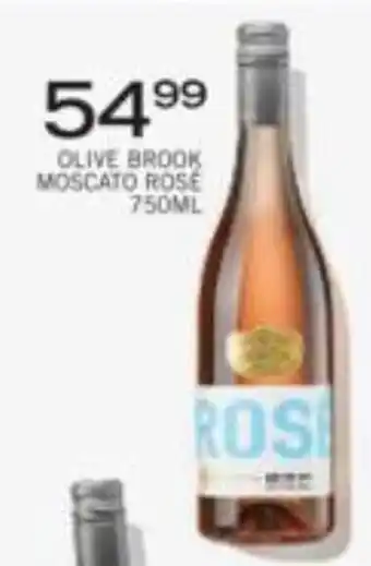 Spar Tops Olive Brook Moscato Rose 750 ml offer