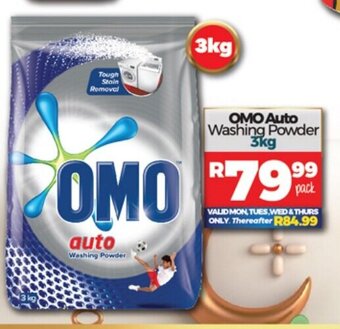 Take 'n Pay OMO Auto Washing Powder 3kg offer