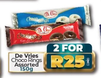 Take 'n Pay De Vries Choco RIngs Assorted 150g offer
