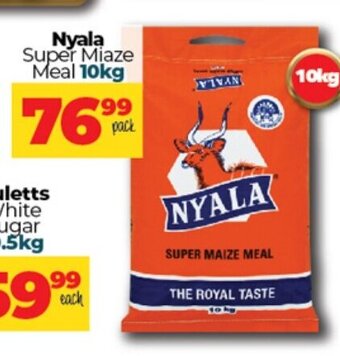 Take 'n Pay Nyala Super Maize Meal 10kg offer