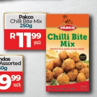 Take 'n Pay Pakco Chilli Bite Mix 250g offer