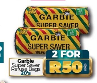 Take 'n Pay Garbie Super Saver Refuse Bags 20's offer