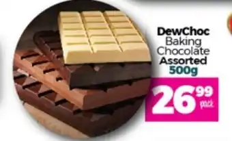 Take 'n Pay DewChoc Baking Chocolate Assorted 500g offer