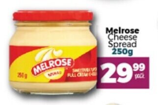 Take 'n Pay Melrose Cheese Spread 250g offer