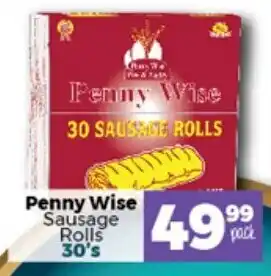 Penny Wise Sausage Rolls 30's