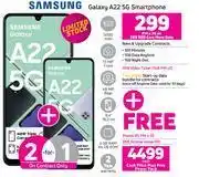 Game Samsung Galaxy A22 5G Smartphone-Each offer