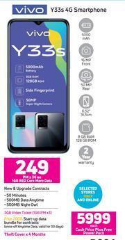 Vivo Y33s 4G Smartphone-Each